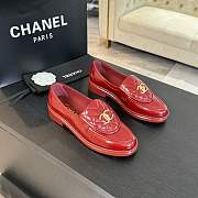 Chanel Loafers Red - 1