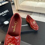 Chanel Loafers Red - 3