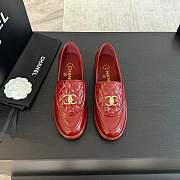 Chanel Loafers Red - 5
