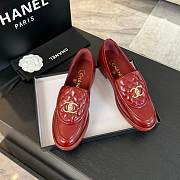 Chanel Loafers Red - 2
