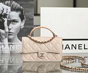 Chanel 23P WOC Lambskin Light Gold Hardware-17cm - 4