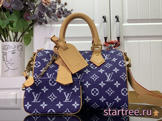 Louis Vuitton Speedy P9 Bandoulière 25 -Purple M24424 - 1