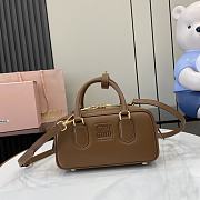 Miu Miu Arcadie Mini Bag Brown-22cm - 1