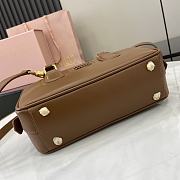 Miu Miu Arcadie Mini Bag Brown-22cm - 2
