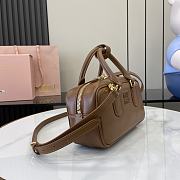 Miu Miu Arcadie Mini Bag Brown-22cm - 3