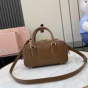 Miu Miu Arcadie Mini Bag Brown-22cm - 4