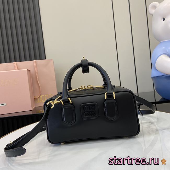 Miu Miu Arcadie Mini Bag Black-22cm - 1
