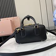 Miu Miu Arcadie Mini Bag Black-22cm - 5