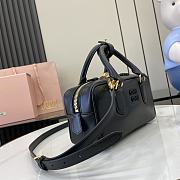 Miu Miu Arcadie Mini Bag Black-22cm - 2