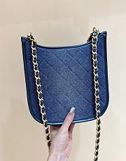Chanel 24S Denim Hobo-22*6*24CM - 2