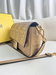 Fendi| Baguette Nappa Leather Bag - 27x15x6cm - 4