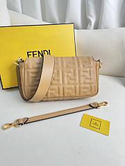 Fendi| Baguette Nappa Leather Bag - 27x15x6cm - 3