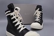 Rick Owens Washed Calfskin Sneakers - 5