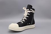 Rick Owens Washed Calfskin Sneakers - 4