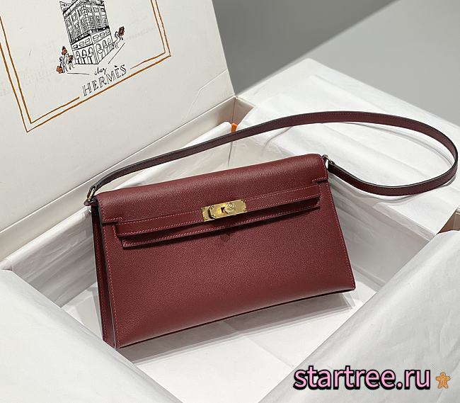 HERMÈS Kelly Elan Shoulder Bag 003-27x15x5cm - 1