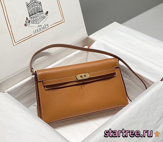 HERMÈS Kelly Elan Shoulder Bag 004-27x15x5cm - 1