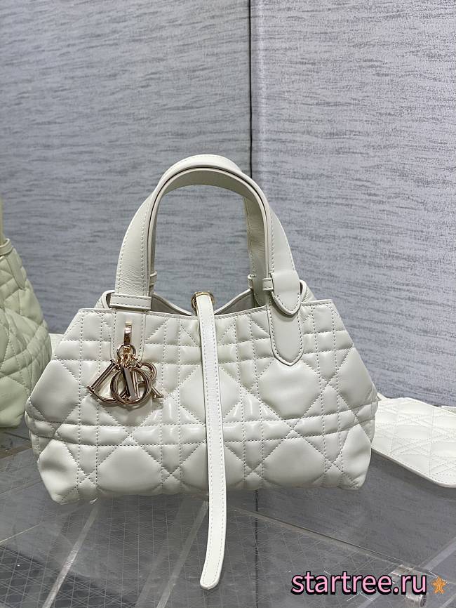 DIOR Small TOUJOURS BAG White - 1