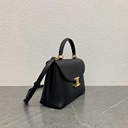 Celine MEDIUM NINO BAG in shiny calfskin Black-25 x 17.5 x 10 CM - 2