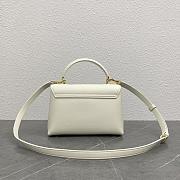 Celine Teen NINO BAG in calfskin White-20.5 x 13 x 8 CM - 3
