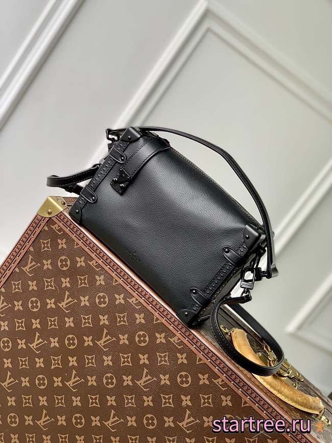 Louis Vuitton LV Side Trunk MM Black M00860- 21x14x6cm  - 1