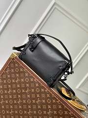 Louis Vuitton LV Side Trunk MM Black M00860- 21x14x6cm  - 1