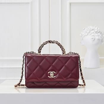 Chanel 24B WOC -19*12CM