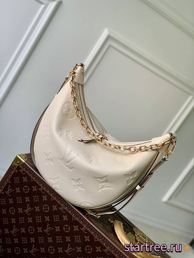 Louis Vuitton Loop Hobo White M46739-38x26x10cm - 1