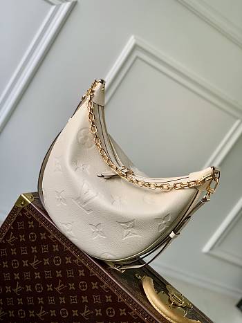Louis Vuitton Loop Hobo White M46739-38x26x10cm