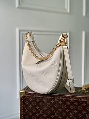 Louis Vuitton Loop Hobo White M46739-38x26x10cm - 2