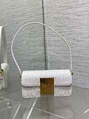 Christian Dior Miss Dior Flap Bag White-18x6.5x11cm - 1