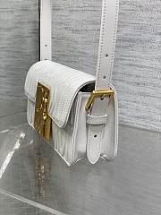 Christian Dior Miss Dior Flap Bag White-18x6.5x11cm - 5