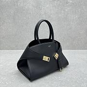 Ferragamo Hug Top-handle Bag Black Inside-32*22*14CM - 4