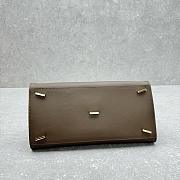 Ferragamo Hug Top-handle Bag Blue Inside-32*22*14CM - 3
