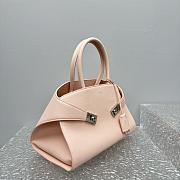 Ferragamo Hug Top-handle Bag Pink-32*22*14CM - 3