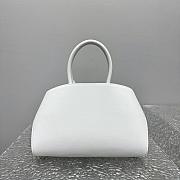 Ferragamo Hug Top-handle Bag White-32*22*14CM - 2
