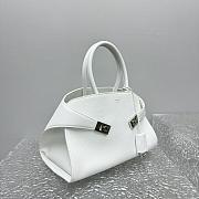 Ferragamo Hug Top-handle Bag White-32*22*14CM - 4