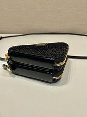 Prada Triangular sequined mini pouch - 6
