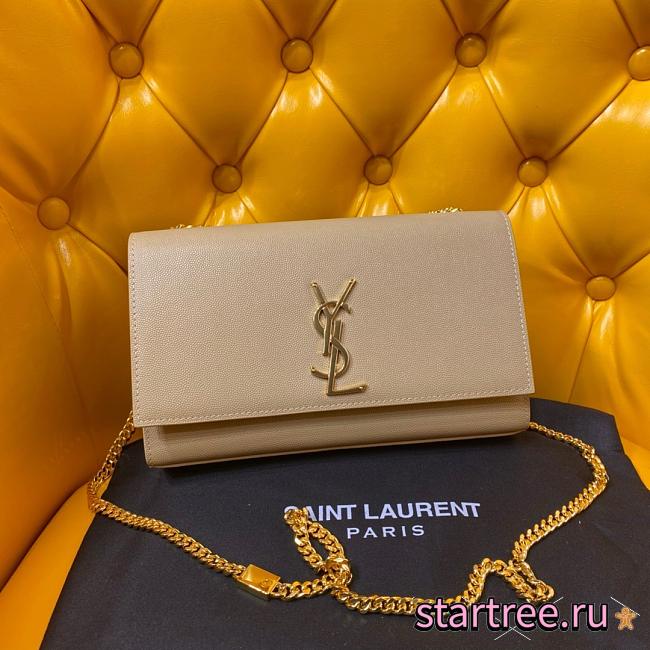 ysl monogram kate in grain de poudre embossed leather CohotBag 5011 - 1