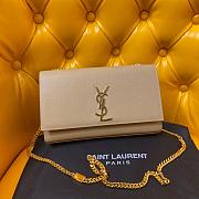 ysl monogram kate in grain de poudre embossed leather CohotBag 5011 - 1