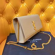 ysl monogram kate in grain de poudre embossed leather CohotBag 5011 - 4