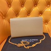 ysl monogram kate in grain de poudre embossed leather CohotBag 5011 - 2