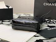 Chanel Mini 22 Bag Black With Black Letters - 3