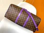 Louis Vuitton M13807 Keepall Bandoulière 45 Purple - 3