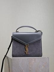 YSL Cassandra Bag Grey 24cm - 1