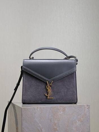 YSL Cassandra Bag Grey 24cm