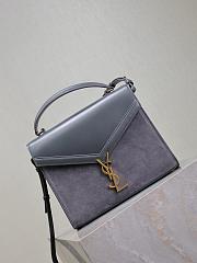 YSL Cassandra Bag Grey 24cm - 2