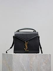 YSL CASSANDRA mini in BOX SAINT LAURENT Black-20*16*7.5cm - 1