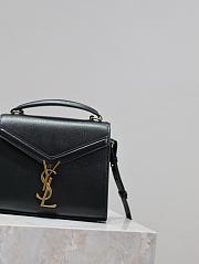 YSL CASSANDRA mini in BOX SAINT LAURENT Black-20*16*7.5cm - 5