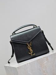 YSL CASSANDRA mini in BOX SAINT LAURENT Black-20*16*7.5cm - 4