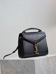 YSL CASSANDRA mini in BOX SAINT LAURENT Black-20*16*7.5cm - 2